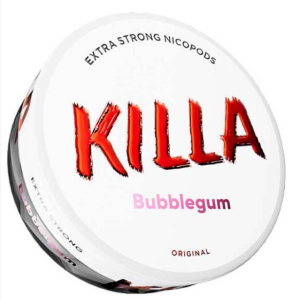 killa bubblegum nicotine pouch