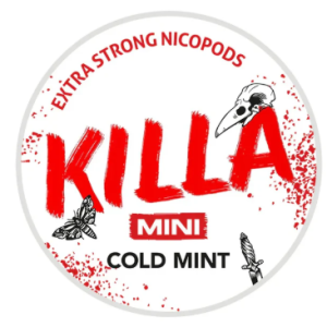 killa cold mint nicotine pouch