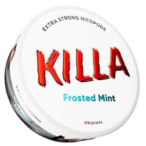 killa frosted mint nicotine pouch