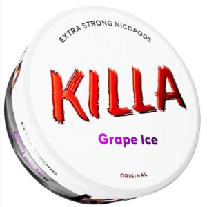 killa grape ice nicotine pouch