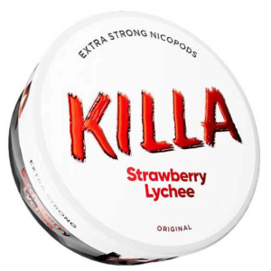 killa strawberry lychee nicotine pouch