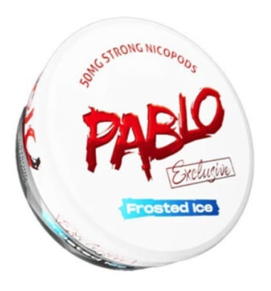pablo frosted ice nicotine pouch