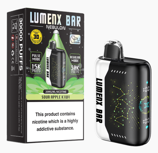 Lumenx Nebulon Sour Apple Kiwi Disposable Vape img