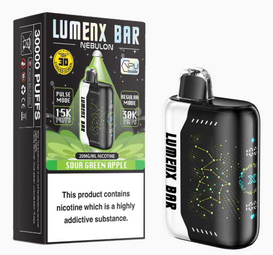 Lumenx Nebulon Sour Green Apple Disposable Vape img