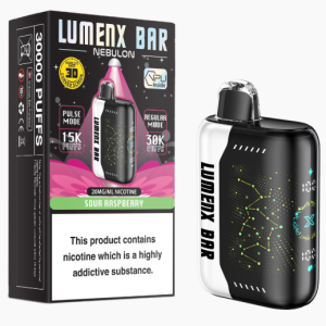 Lumenx Nebulon Sour Raspberry Disposable Vape img