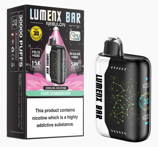 Lumenx Nebulon Sour Strawberry Disposable Vape img