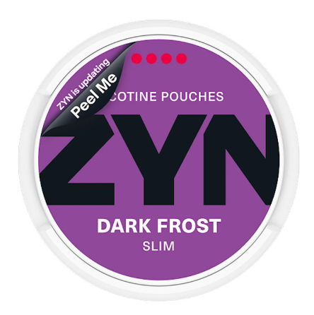 zyn darkfrost nicotine pouch img